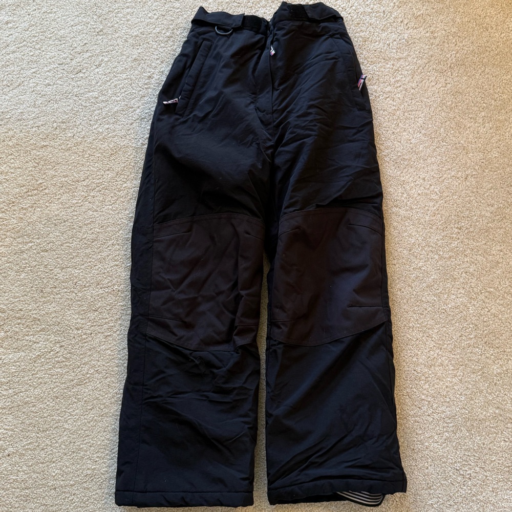 Amazon Essentials Kids Black Snow Pants